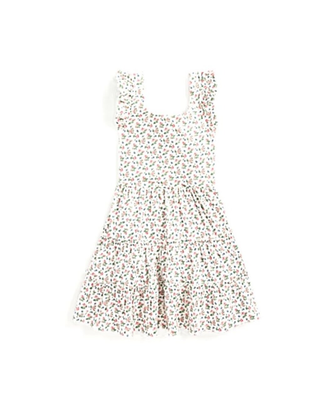 Polo Ralph Lauren Floral Tiered Cotton Jersey Dress Size 6